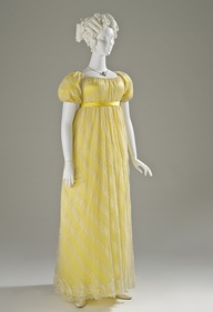 RegencyYellowDress